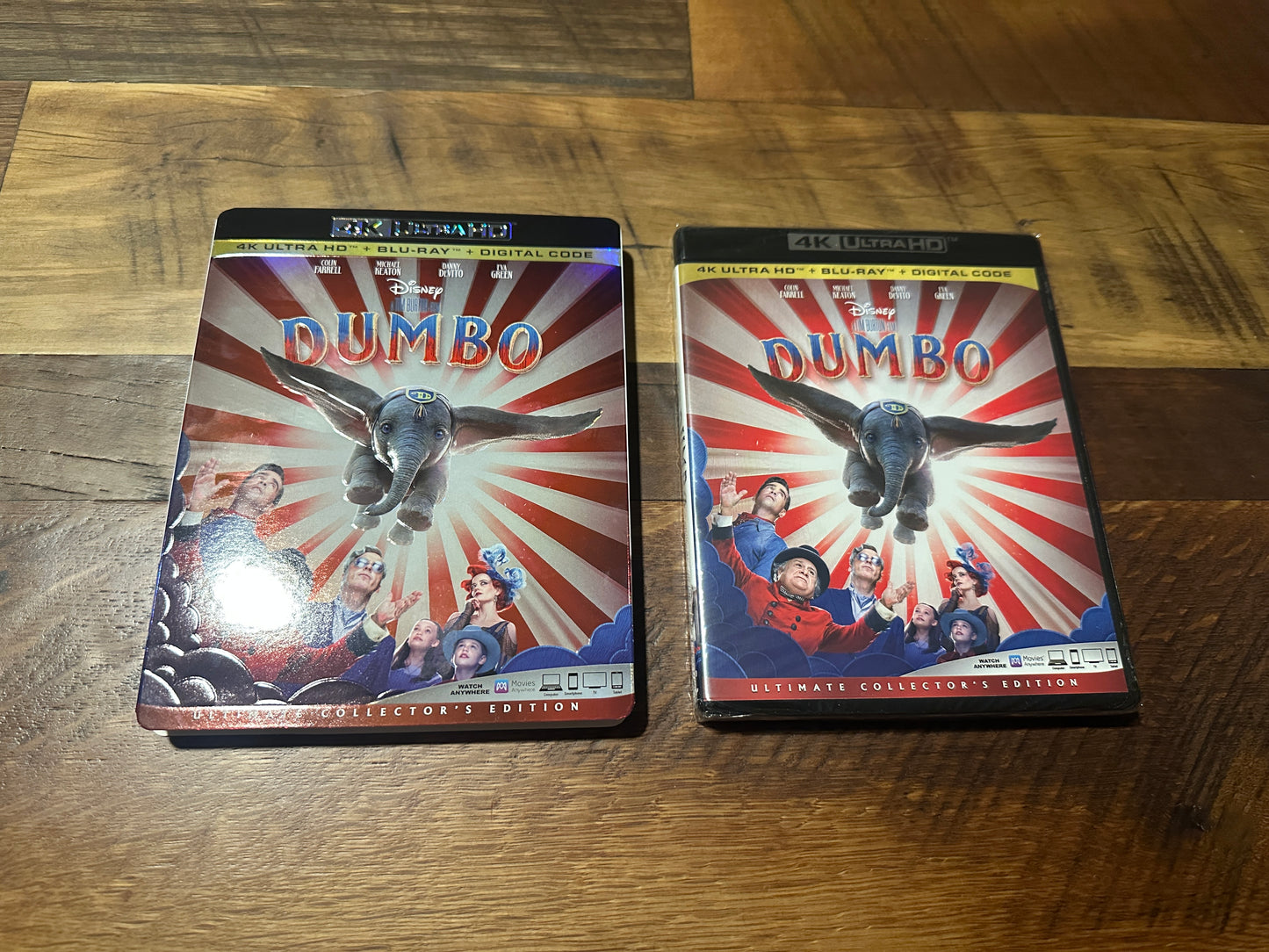 Dumbo (Live Action) (4K Ultra HD/Blu ray, Disney, Slipcover, NEW/Sealed)