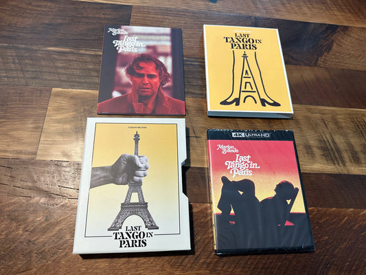 Last Tango In Paris 4K Ultra HD-Hard Slipcover-70’s Sleaze Classic-NEW