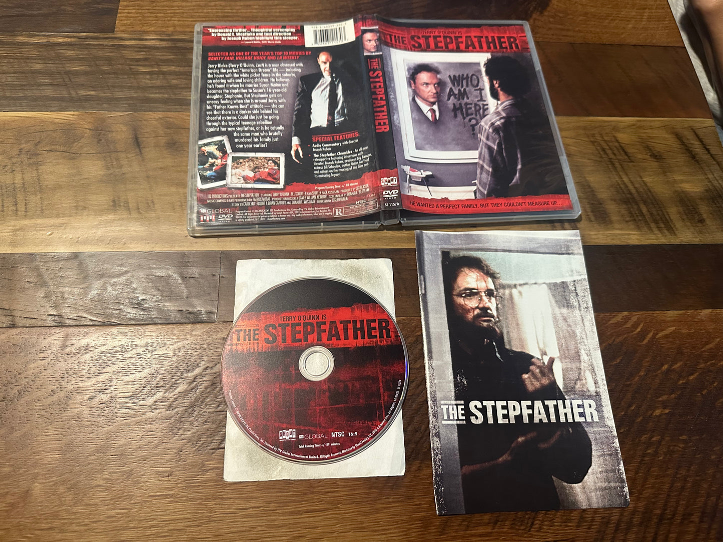 The Stepfather DVD-Shout Factory-Terry O’Quinn Classic Horror-