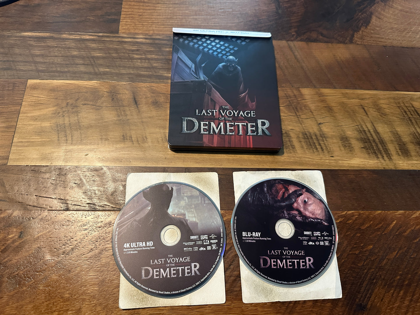 The Last Voyage of the Demeter (4K Ultra HD, Steelbook, Scream Factory)