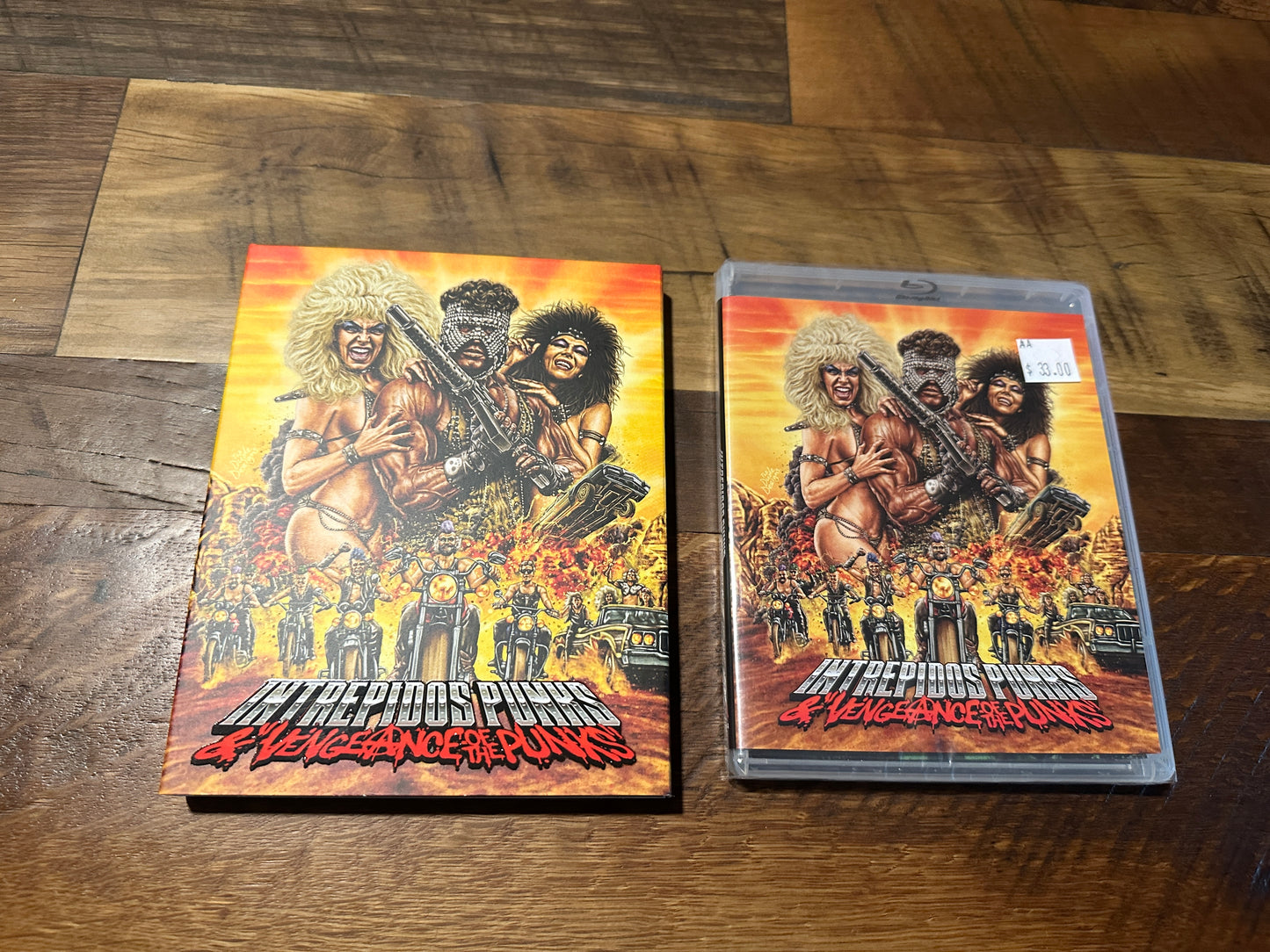 Intrepidos Punks & Vengenace Of the Punks (Blu ray Vinegar Syndrome-Slip-NEW)