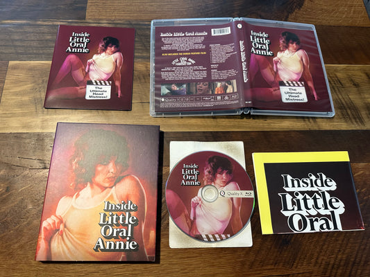 Inside Little Oral Annie Blu ray-Vinegar Syndrome Melusine-Slipcover-