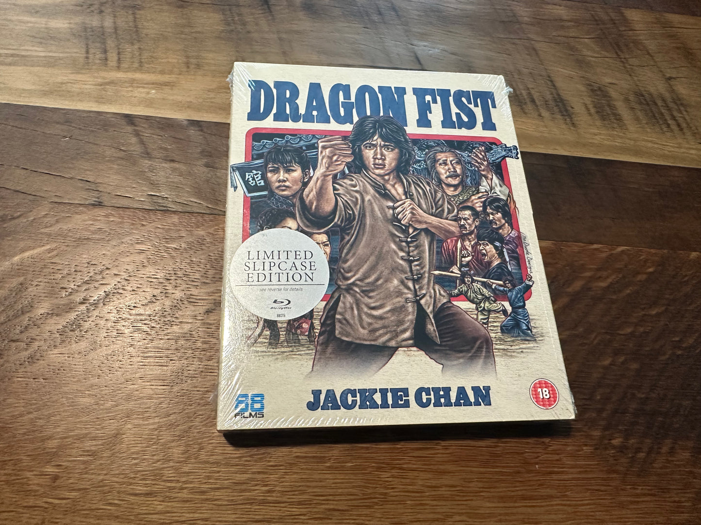 Dragon Fist Blu ray*88 Films*Region B*Jackie Chan-Slipcover-NEW