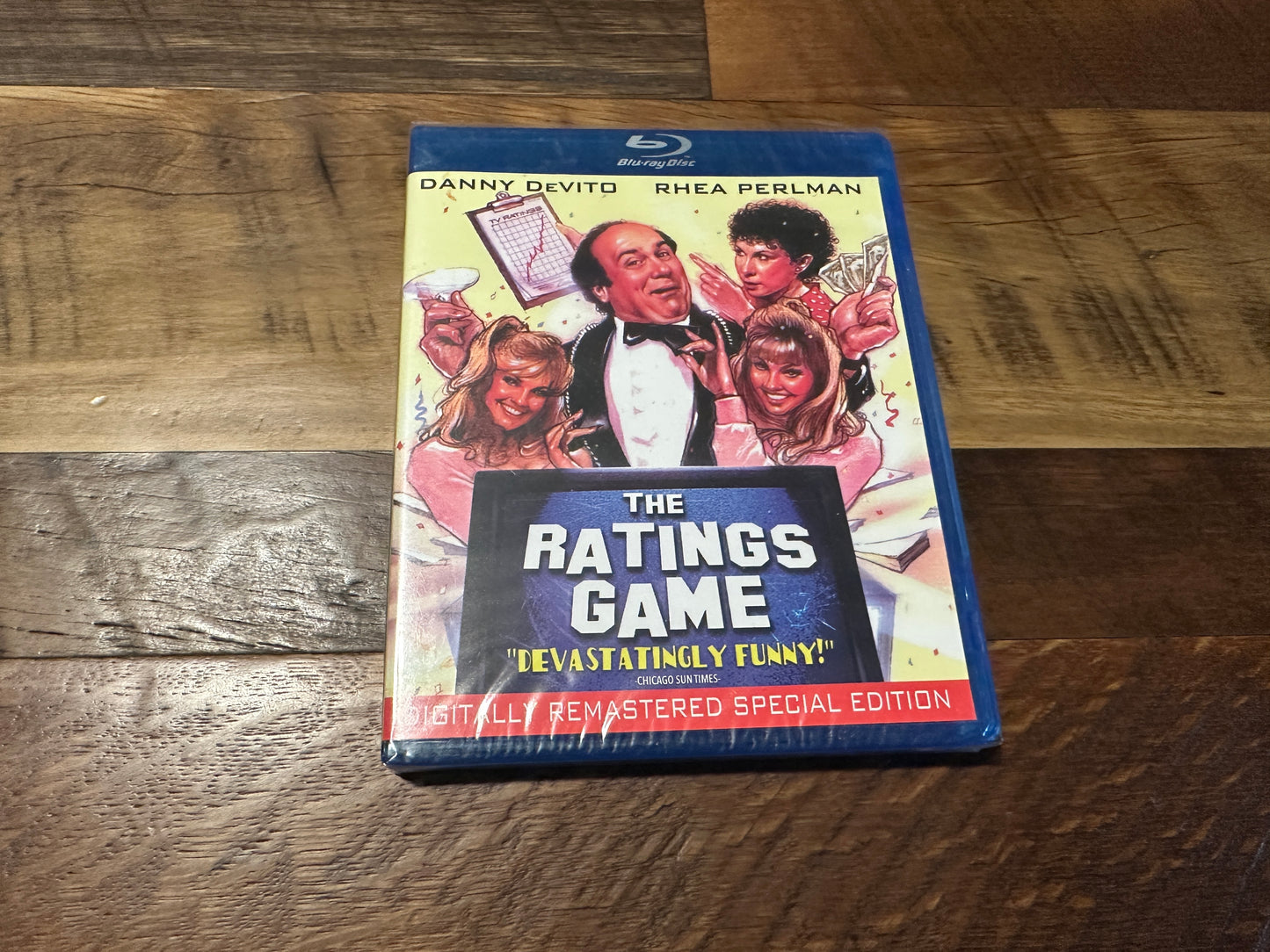 The Rating Game (Blu ray, Olive Films, Danny Devito 80’s Classic, NEW)