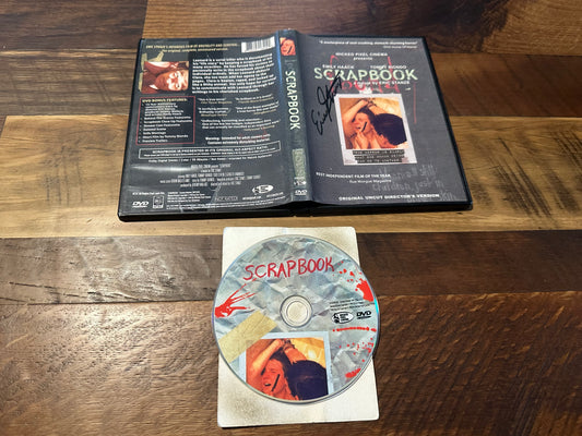 Scrapbook DVD-Wicked Pixel Cinema-Very Disturbing-Eric Stanze Classic-Signed-