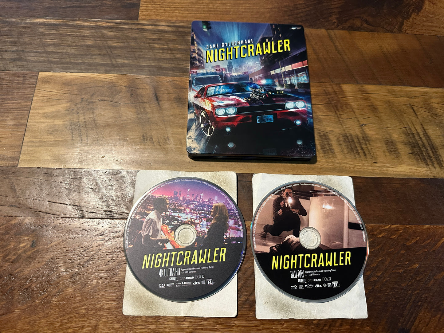Nightcrawler (4K Ultra HD, Scream Factory, Steelbook, Jake Gyllenhaal)