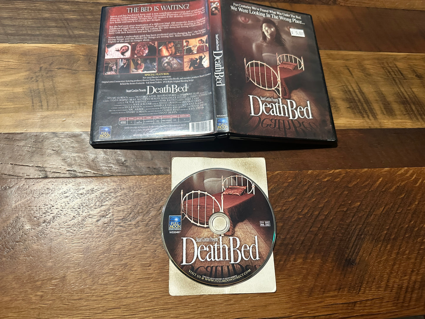 Death Bed (DVD, Full Moon, Stuart Gordon Classic, Widescreen)