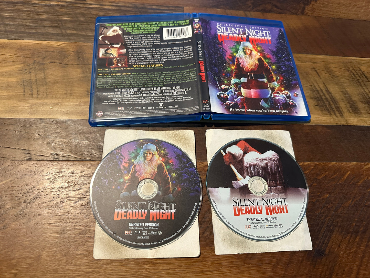Silent Night Deadly Night Blu ray-Scream Factory-Collector’s Edition