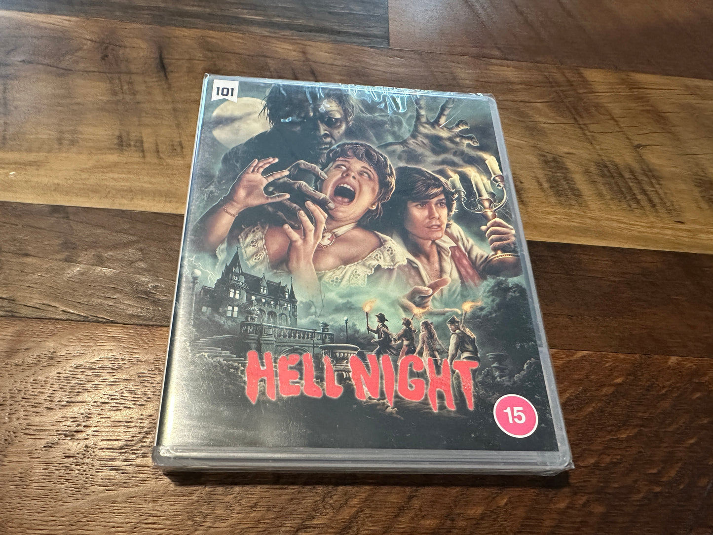 Hell Night (Blu-Ray, 101 Films, Region B, Linda Blair Horror, NEW/Sealed)