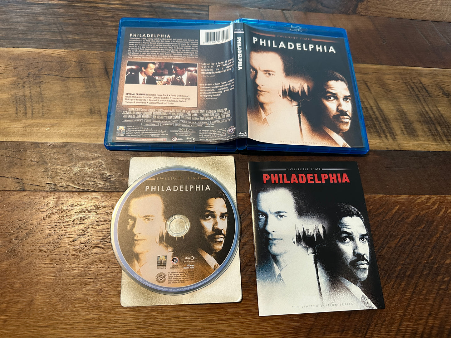 Philadelphia (Blu ray, Twilight Time, Limited Edition 3000 Made)