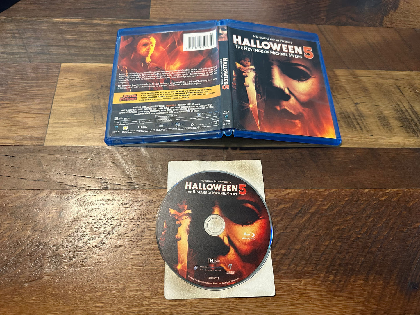 Halloween 5 The Revenge Of Michael Myers Blu ray-Anchor Bay-