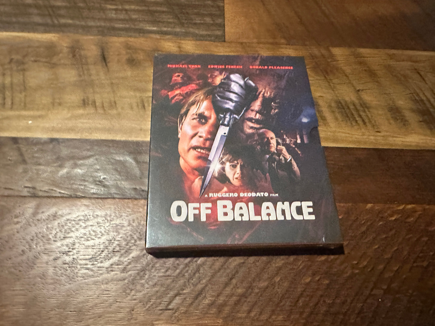 Off Balance (Blu ray, Cauldron Films, 80’s Classic Horror, Slipcover, NEW)