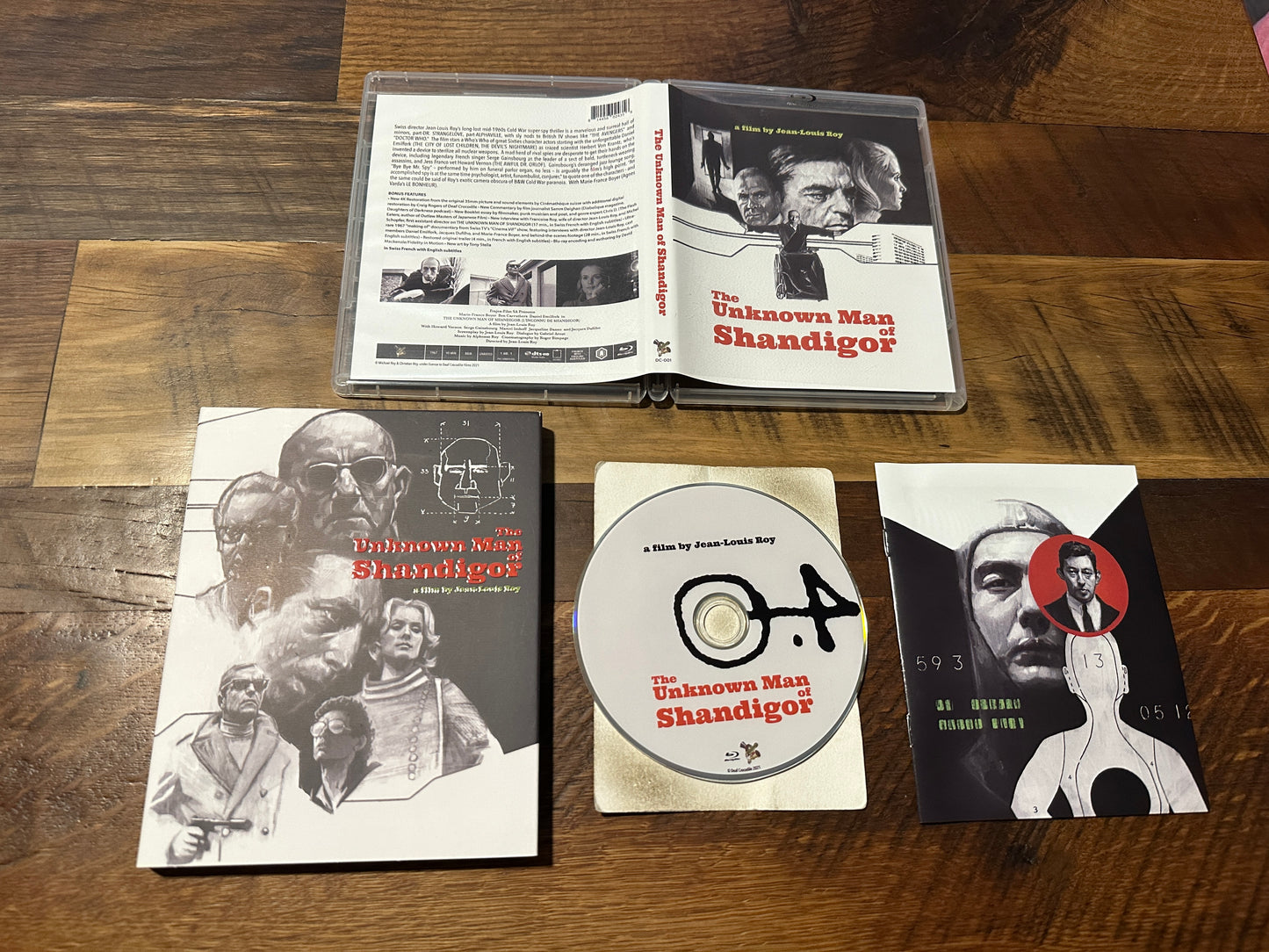 The Unknown Man of Shandigor (Blu ray, Vinegar Syndrome, Slipcover)