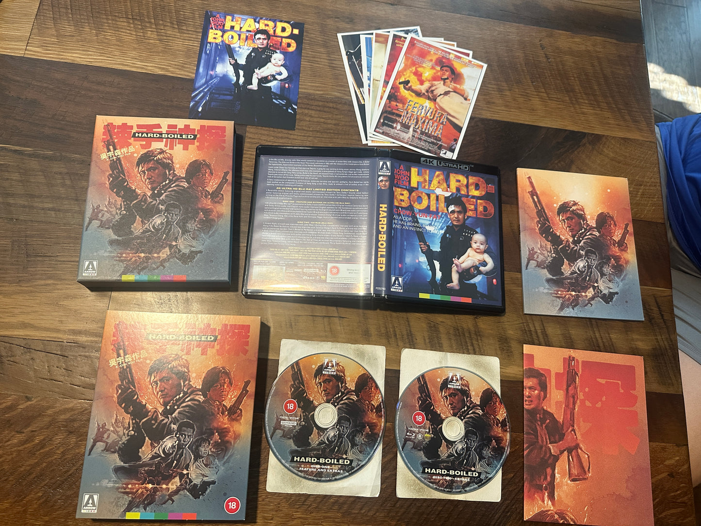 Hard Boiled (4K Ultra HD, Arrow Video, Limited Edition, 2 Disc, Region B)