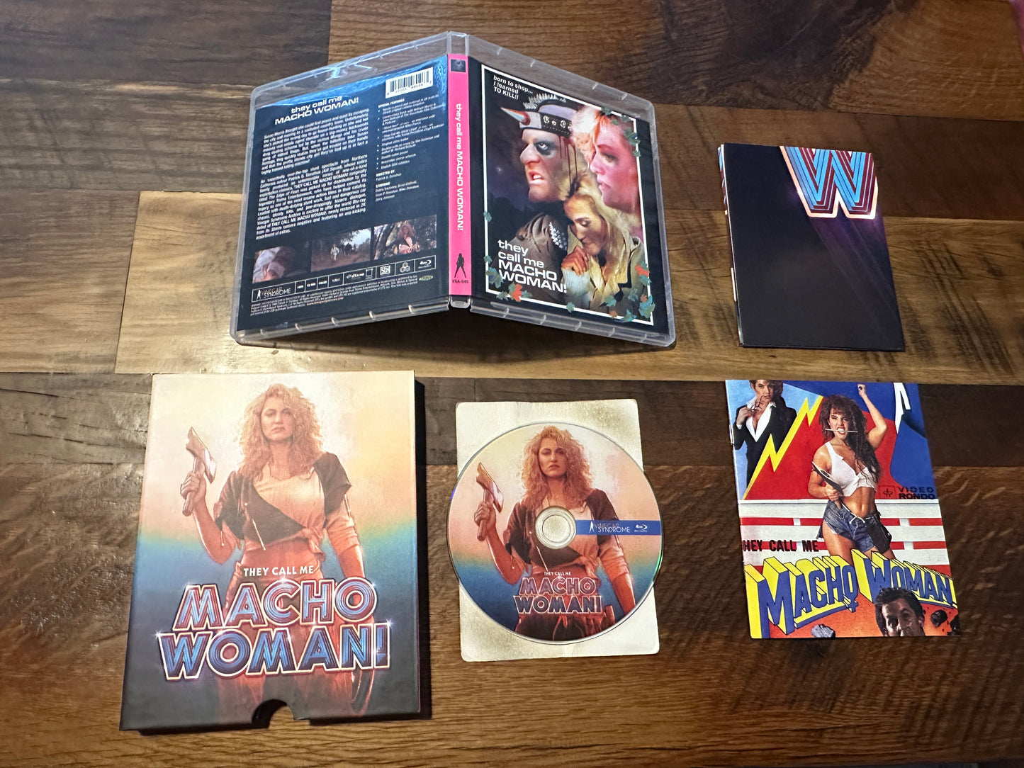 They Call Me Macho Woman! (Blu ray, Vinegar Syndrome, Slipcover)