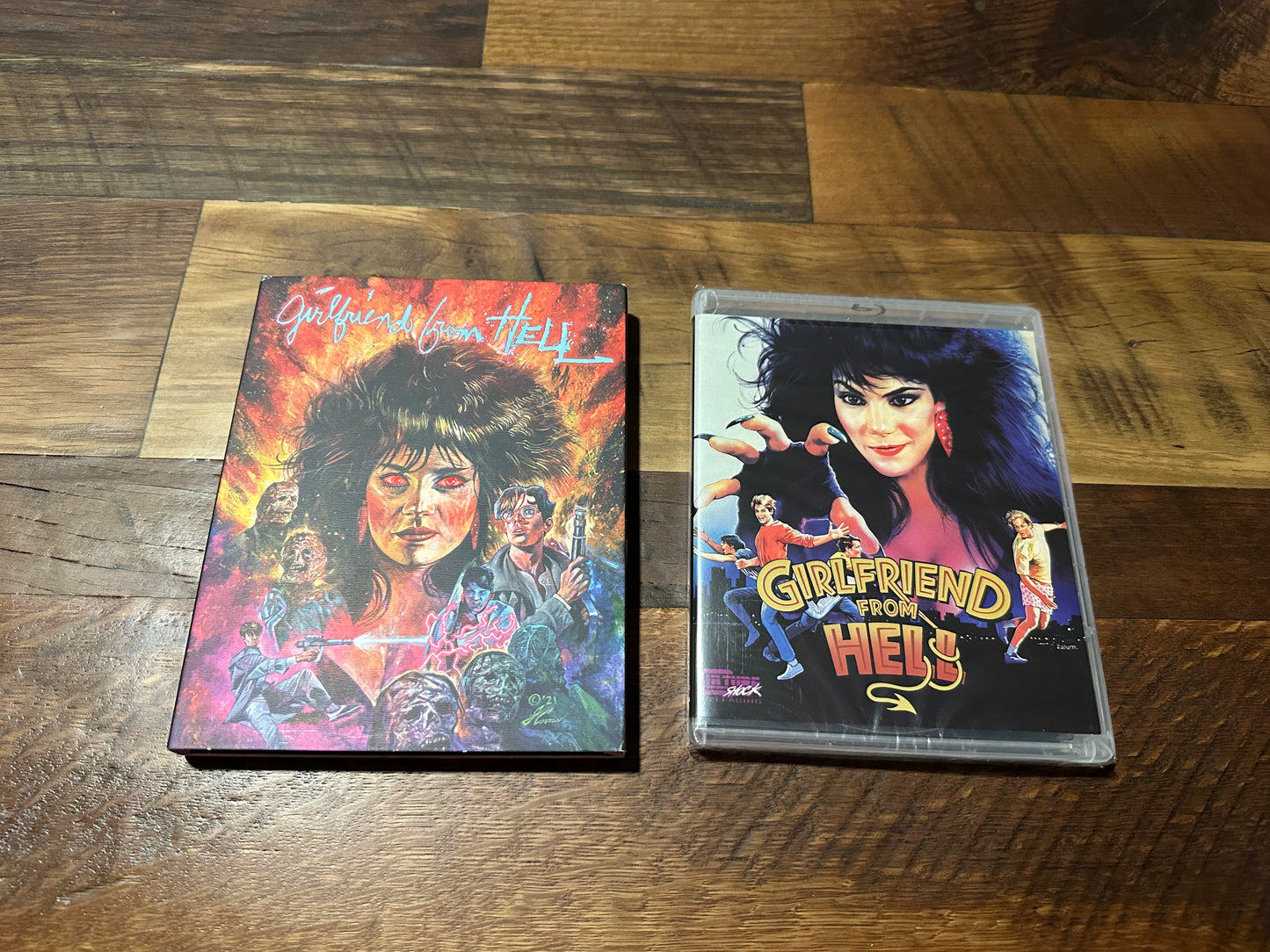 Girlfriend From Hell (Blu ray, Vinegar Syndrome Partner Label, Slip, NEW)