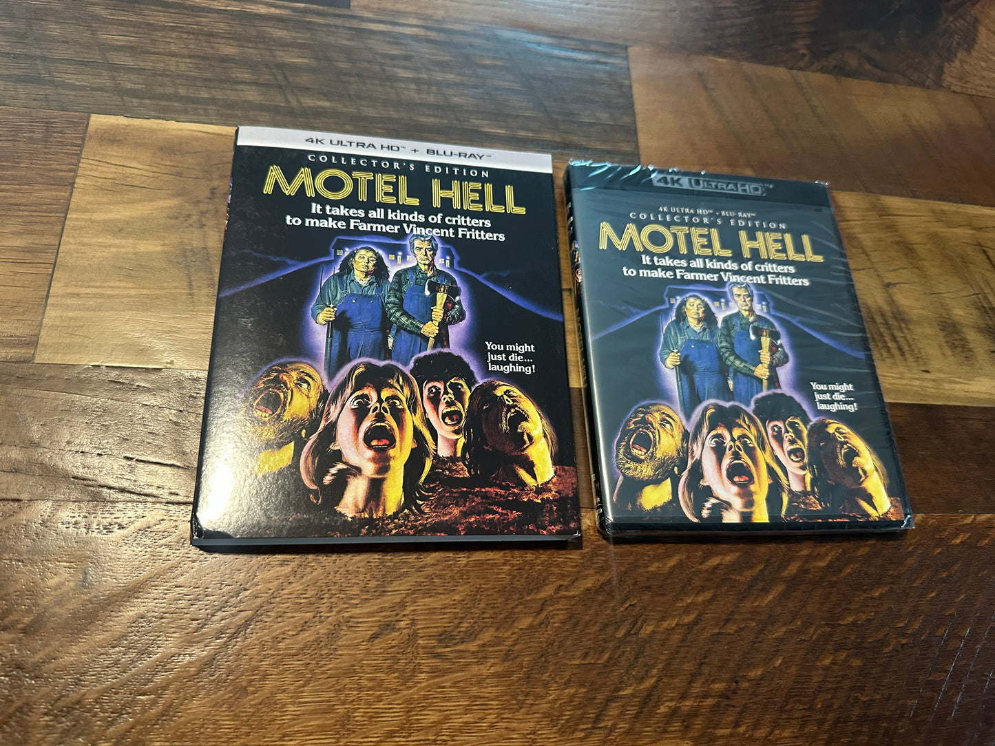 Motel Hell (4K Ultra HD/Blu ray, Scream Factory, Slipcover, Collector’s Ed, NEW)