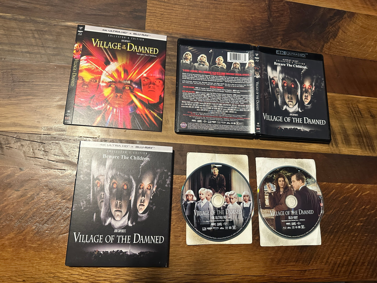 Village Of The Damned (4K Ultra HD/Blu ray, Scream Factory, 2X Slipcover)