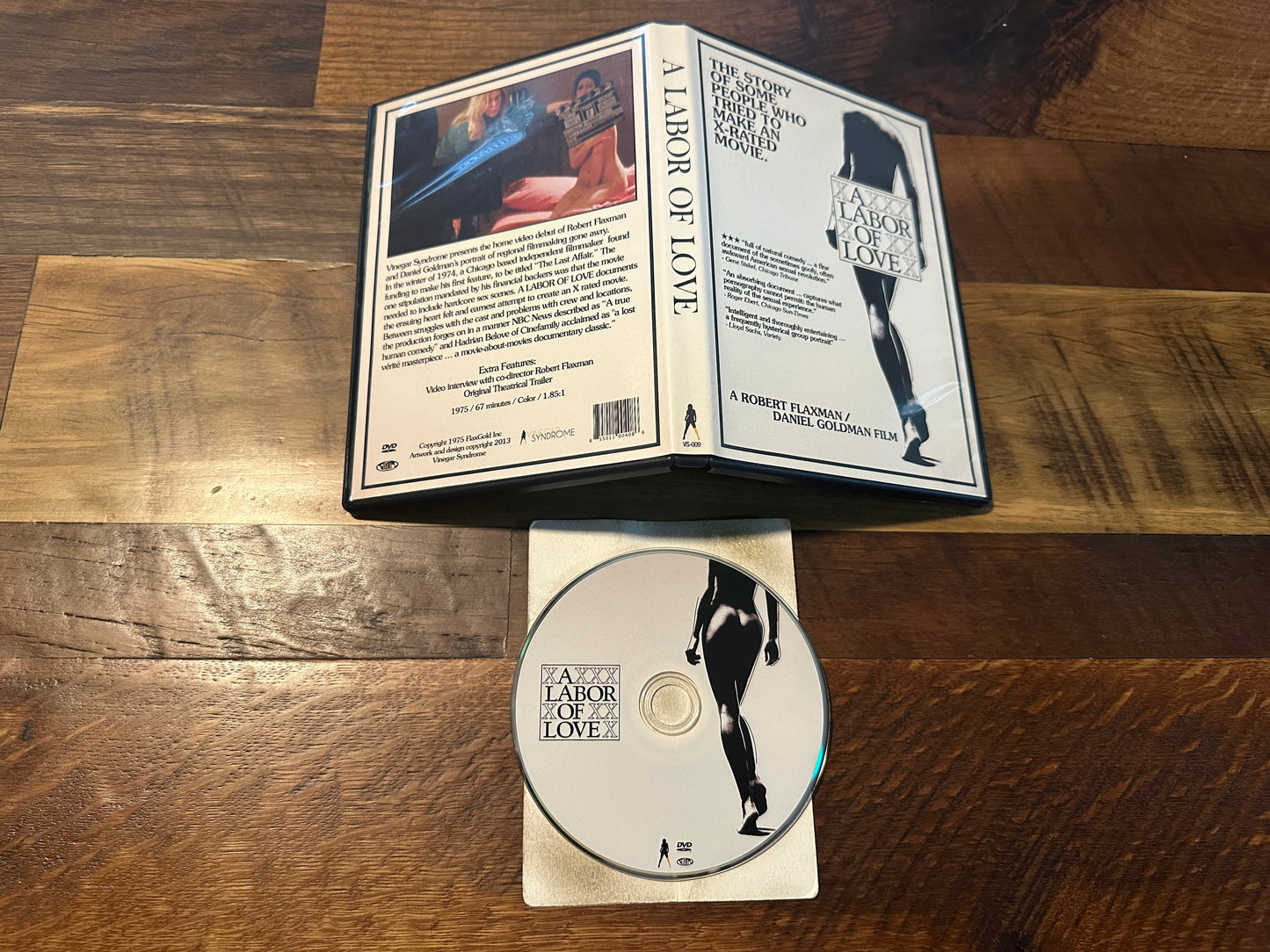 A Labor of Love (DVD, Vinegar Syndrome, 70’s Sleave Classic)