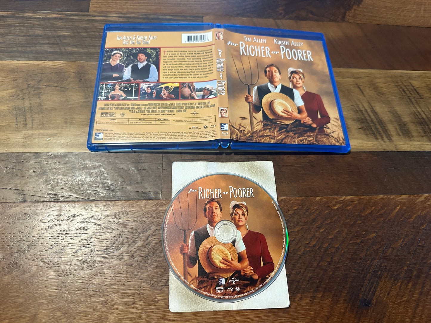 For Richer Or Poorer (Blu ray, Mill Creek Entertainment, Tim Allen Classic)