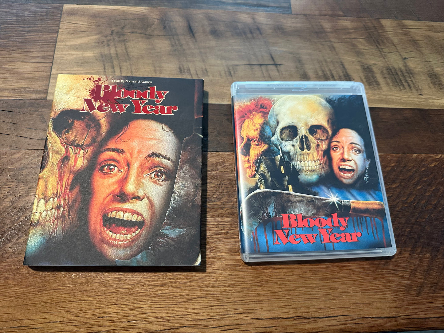 Bloody New Year Blu ray-Vinegar Syndrome-OG Slipcover-80’s Horror-