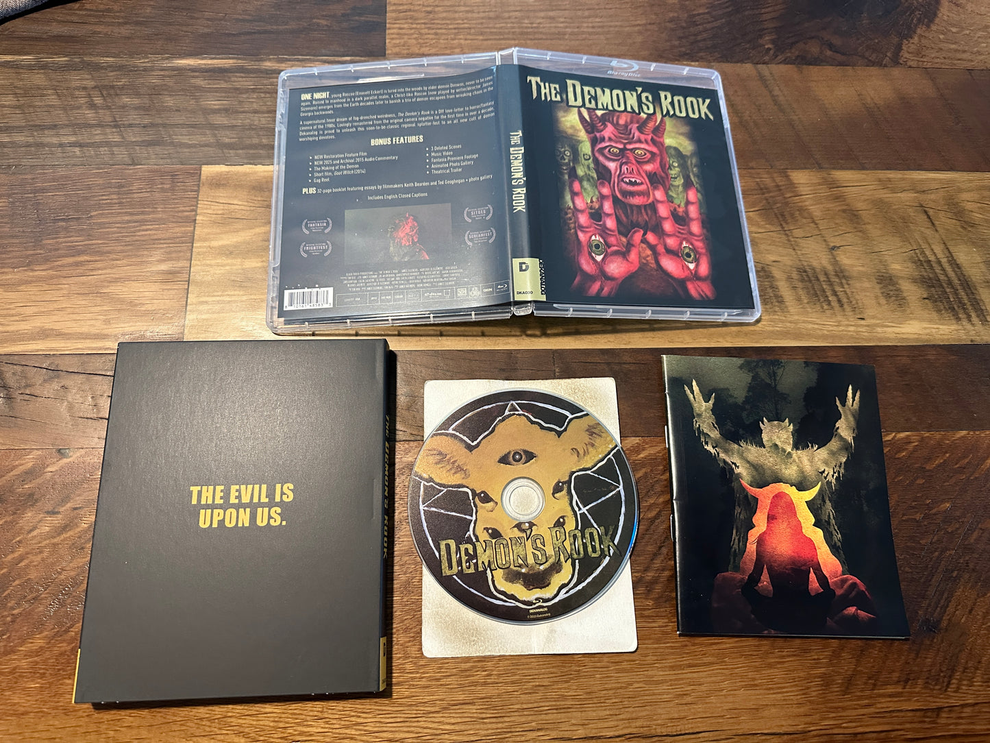 The Demon’s Rook (Blu ray, Vinegar Syndrome Partner Label, Slip)