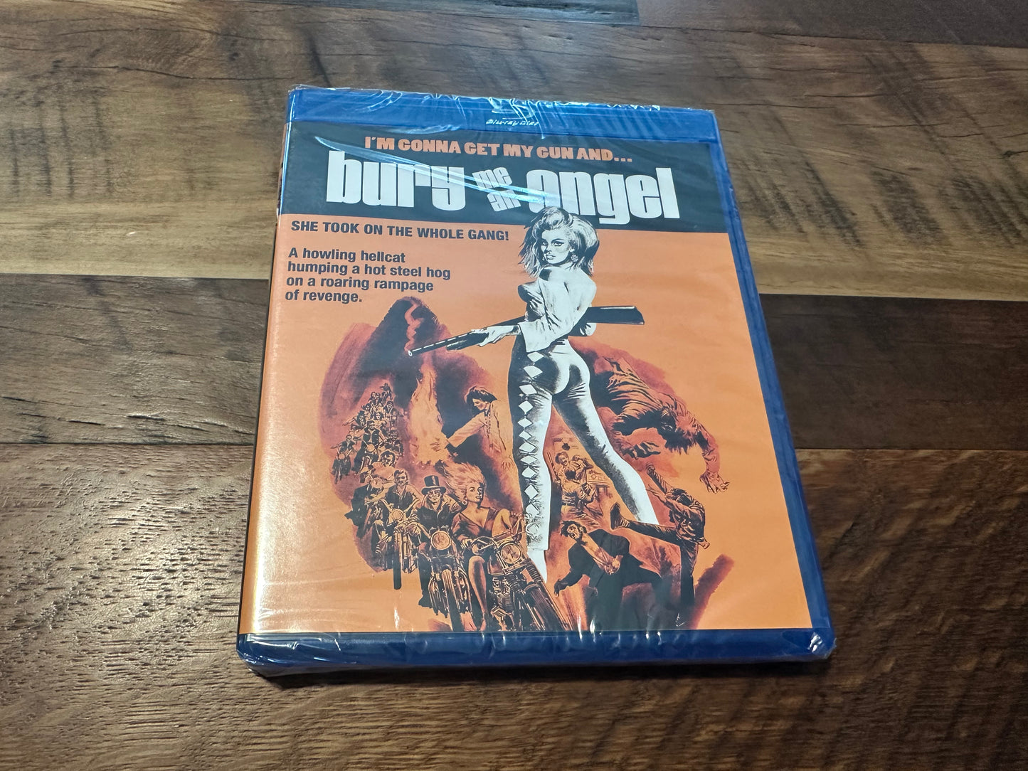 Bury Me An Angel (Blu ray, Shout Factory, 1500 Made, 70's Classic, NEW)