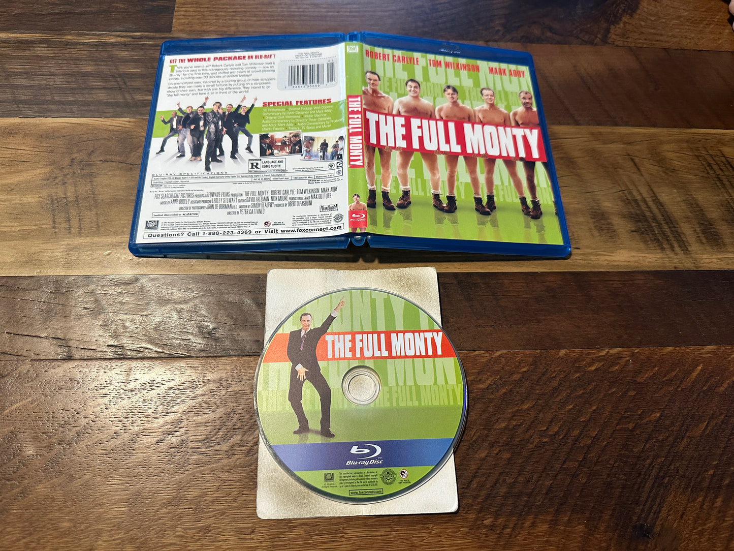 The Full Monty (Blu ray, 20th Century Fox, 90’s Classic, Widescreen)