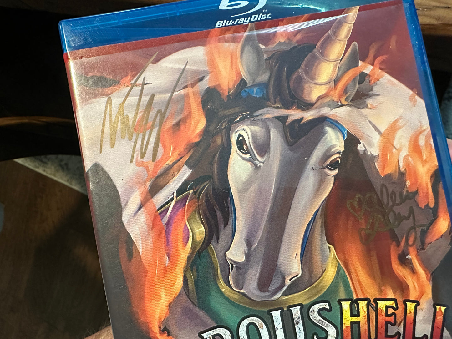 Caroushell The 2nd Blu ray-Signed X2-Silver Spotlight Films-Obscure Horror