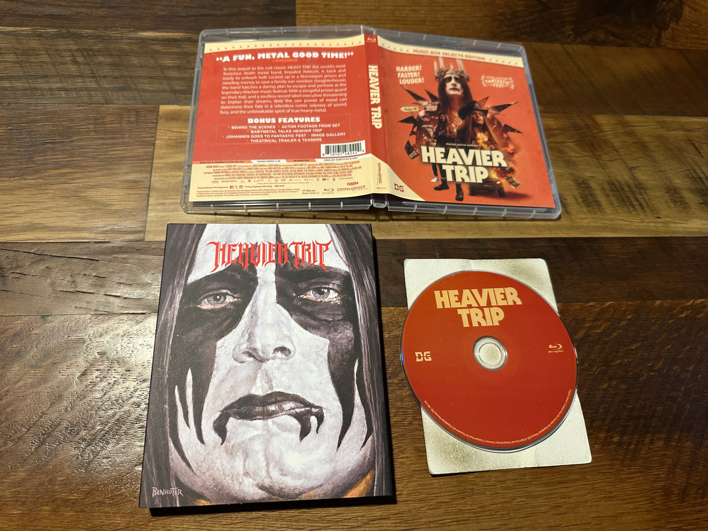 Heavier Trip (Blu ray, Vinegar Syndrome Partner Label, OOP Slipcover)