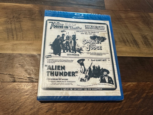 Smokey & The Judge + Alien Thunder Blu ray-Dark Force Entertainment-NEW