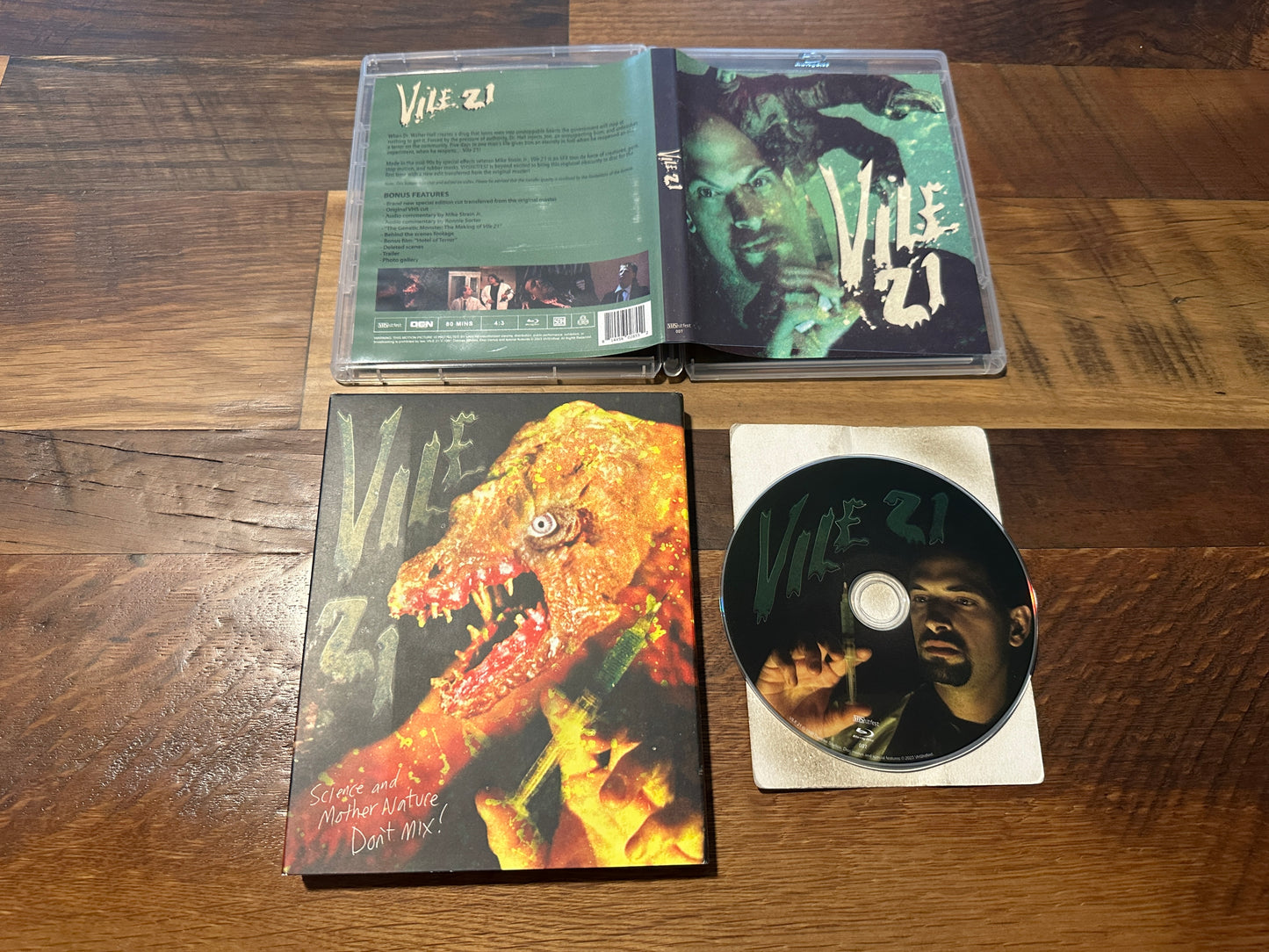 Vile 21 (Blu ray, Vinegar Syndrome Partner Label, Rare Slipcover)