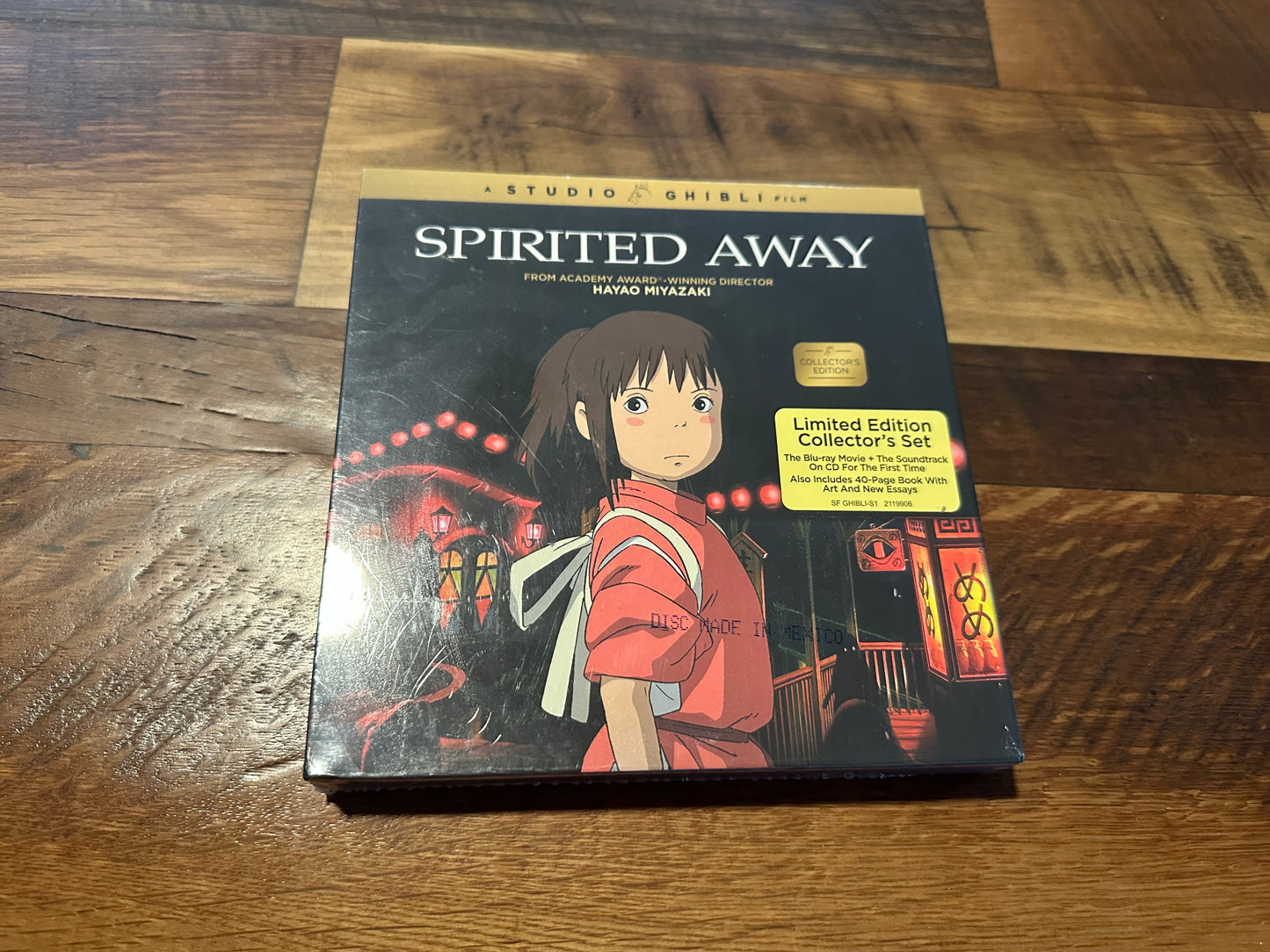 Spirited Away (Blu ray/CD, Shout Factory, Limited Ed, Collector’s Set, NEW/Sealed)