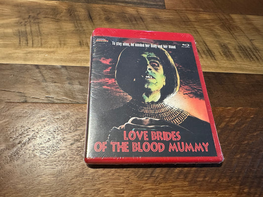 Love Brides of the Blood Mummy Blu ray-Mondo Macabro-Limited Ed-NEW