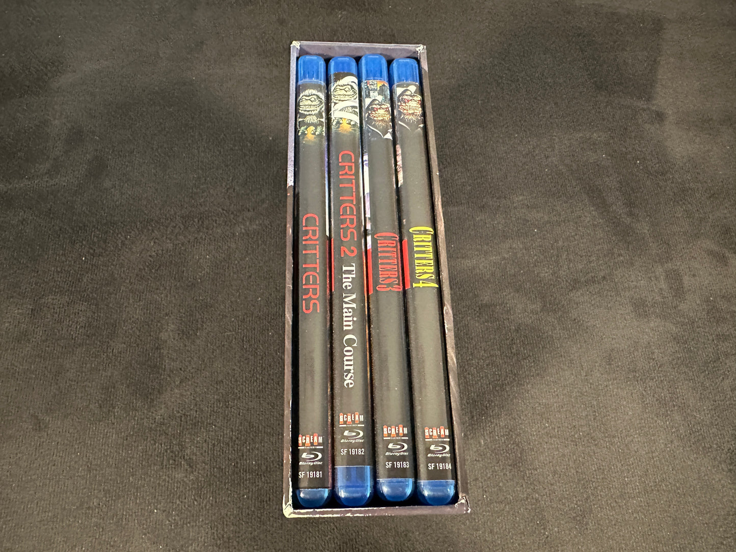 The Critters Collection (Blu ray, Scream Factory, Boxset, Part 1-4)