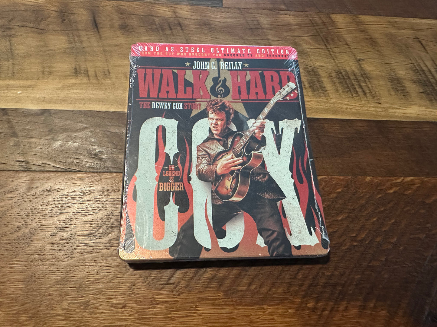 Walk Hard The Dewey Cox Story Blu ray-Steelbook-DAMAGED-NEW-