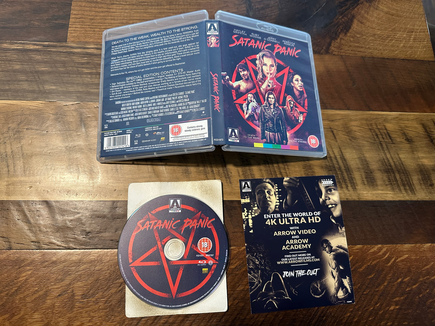 Satanic Panic (Blu ray, Arrow Video, Special Edition, Region B)