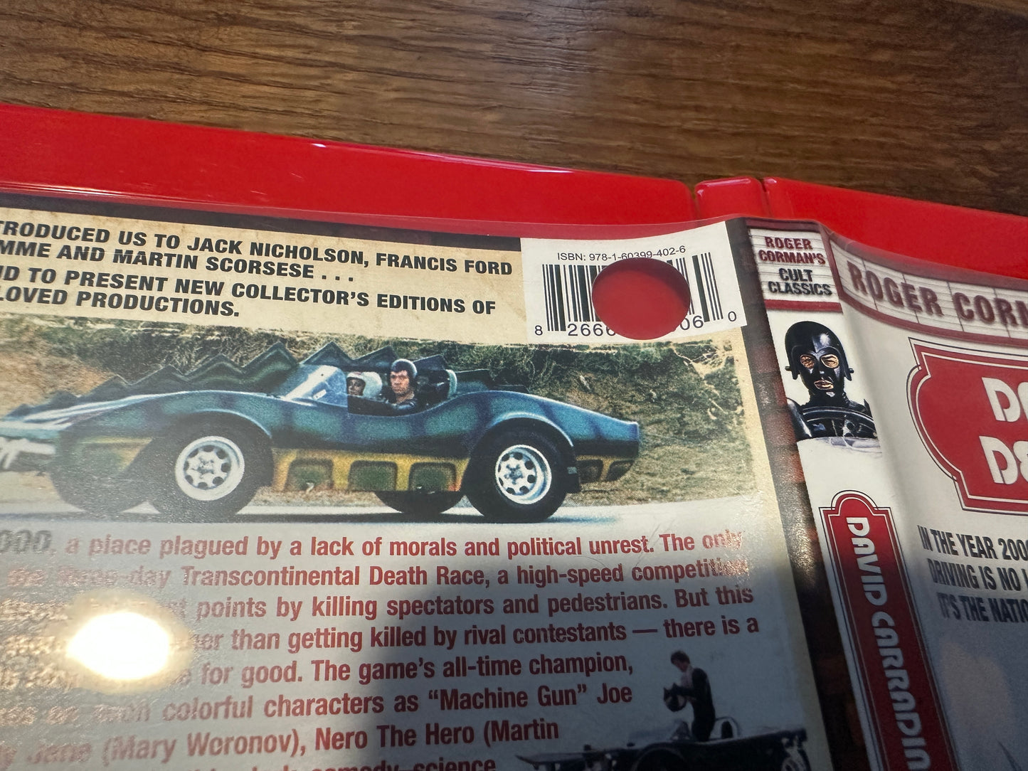 Death Race 2000 (Blu ray, Scream Factory, 70’s Roger Corman’s Classic)