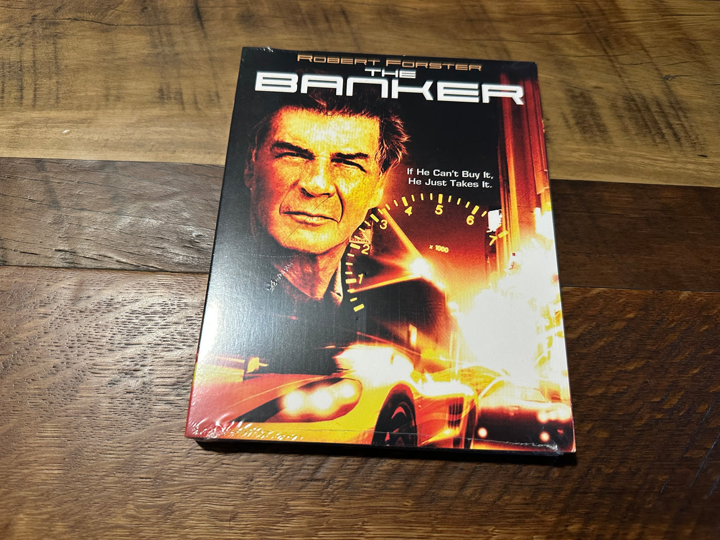 The Banker (Blu ray, Dark Force, Slipcover, Robert Forster Classic, NEW)