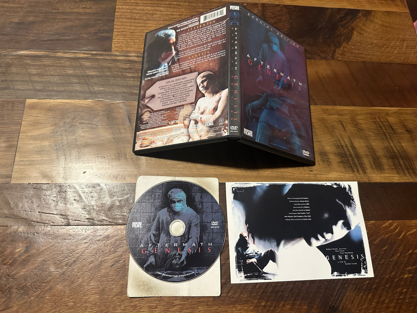 Aftermath Genesis (DVD, Unearthed Films, Special Ed, Rare, OOP)