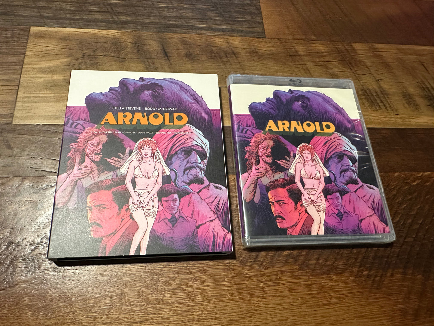 Arnold Blu ray-Vinegar Syndrome-Slipcover-70’s Classic -NEW/Sealed