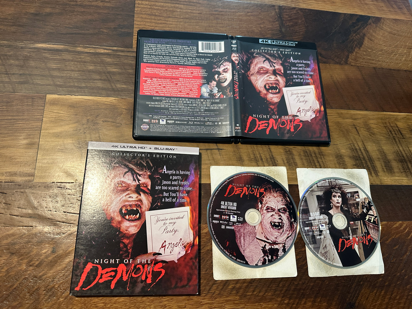 Night of the Demons (4K Ultra HD/Blu ray, Scream Factory, Collector’s Edition)