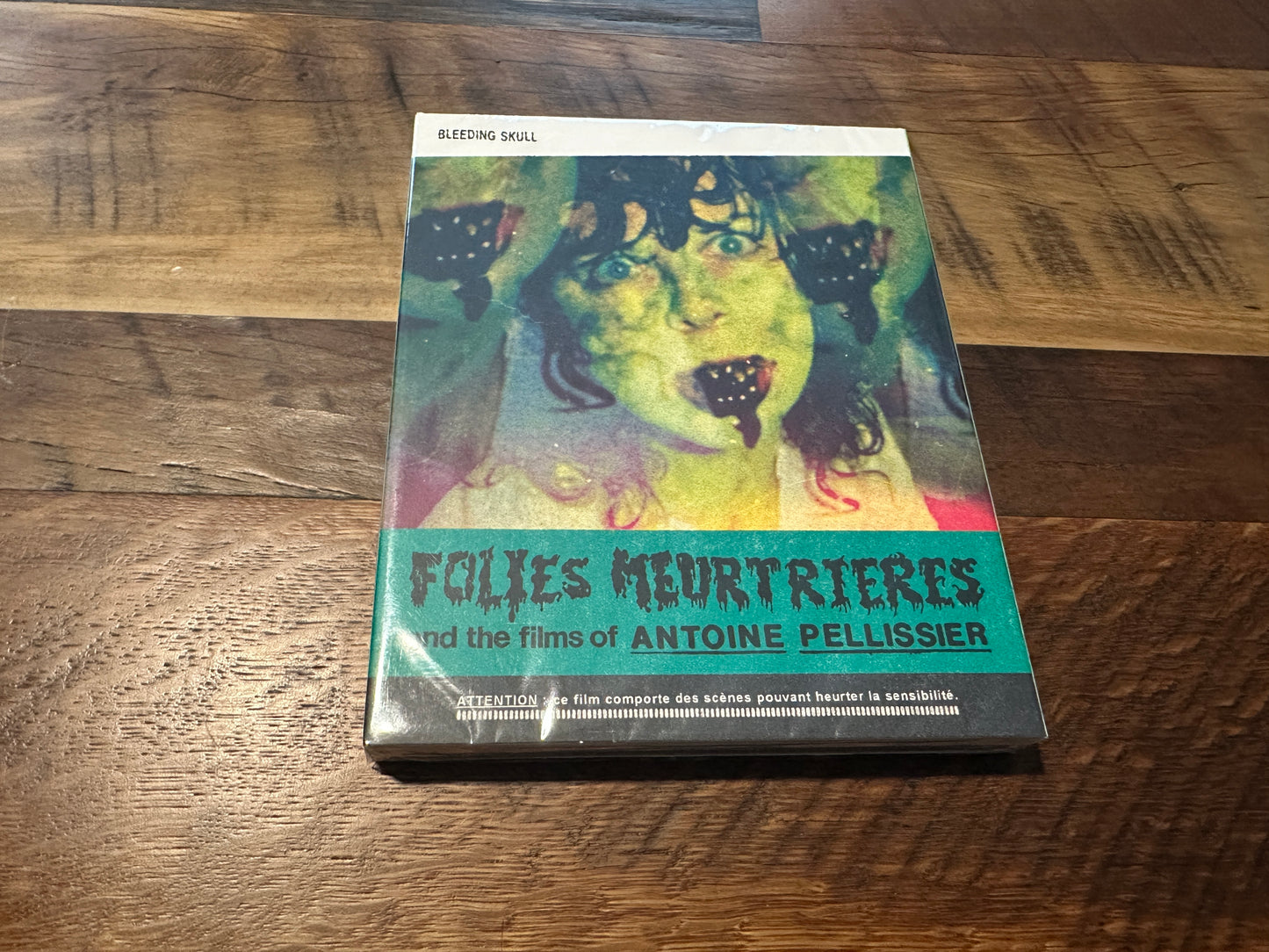 Folies Meurtrieres and the Films Of Antoine Pellissier (Blu ray, Slip, NEW)