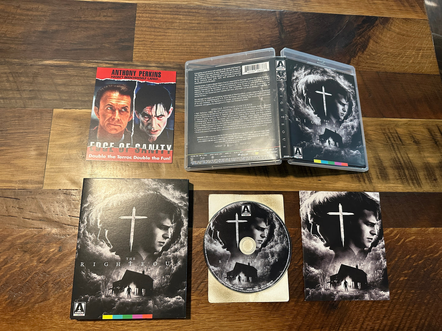 The Righteous (Blu ray, Arrow Video, Slipcover, Special Ed, US Release)