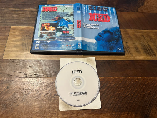 Iced DVD-R Twisted Danger-80’s Classic Horror-Jeff Kwitney-