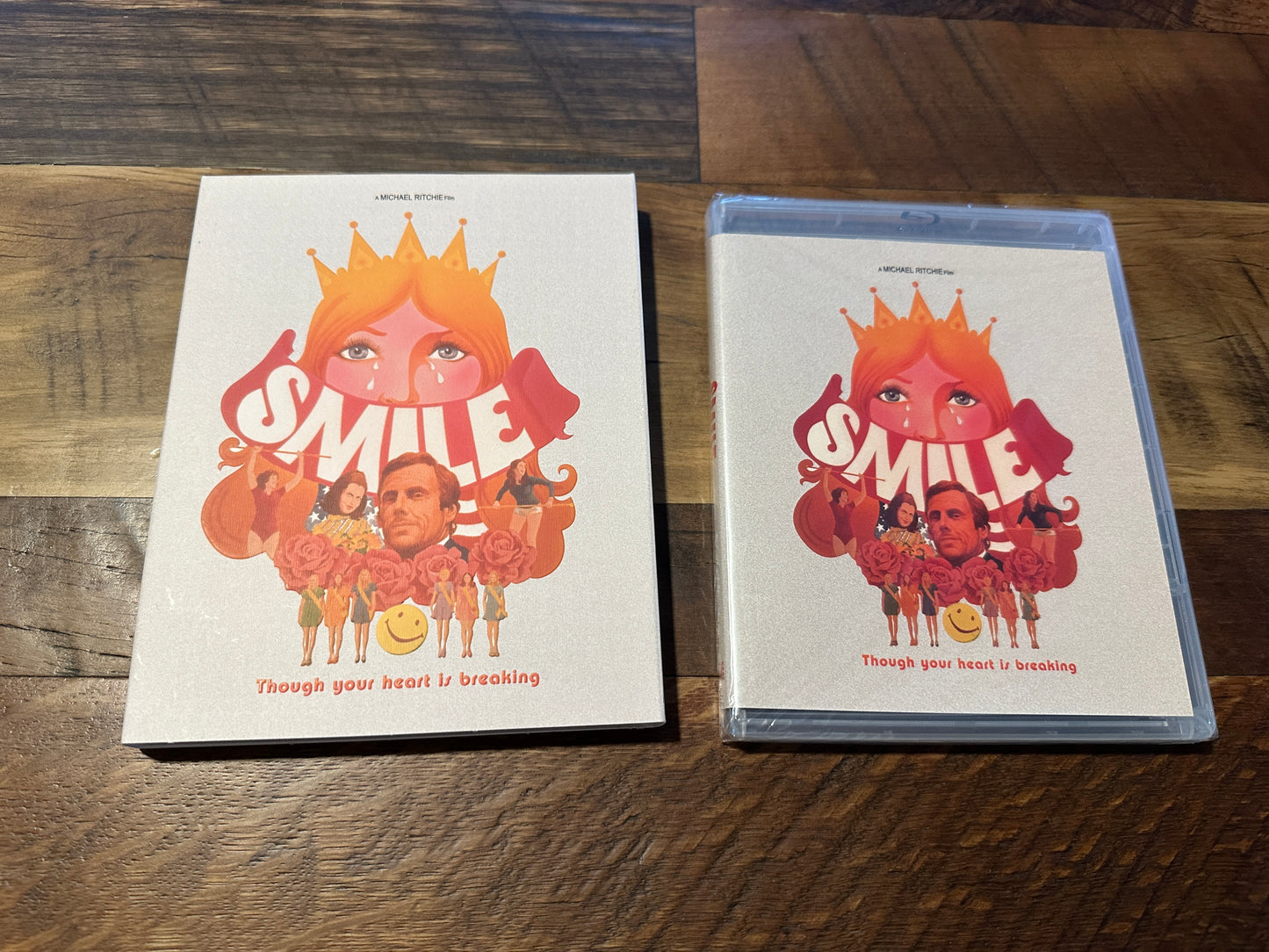 Smile (Blu ray, Fun City Editions, Slipcover, 70’s Classic, Widescreen, NEW)