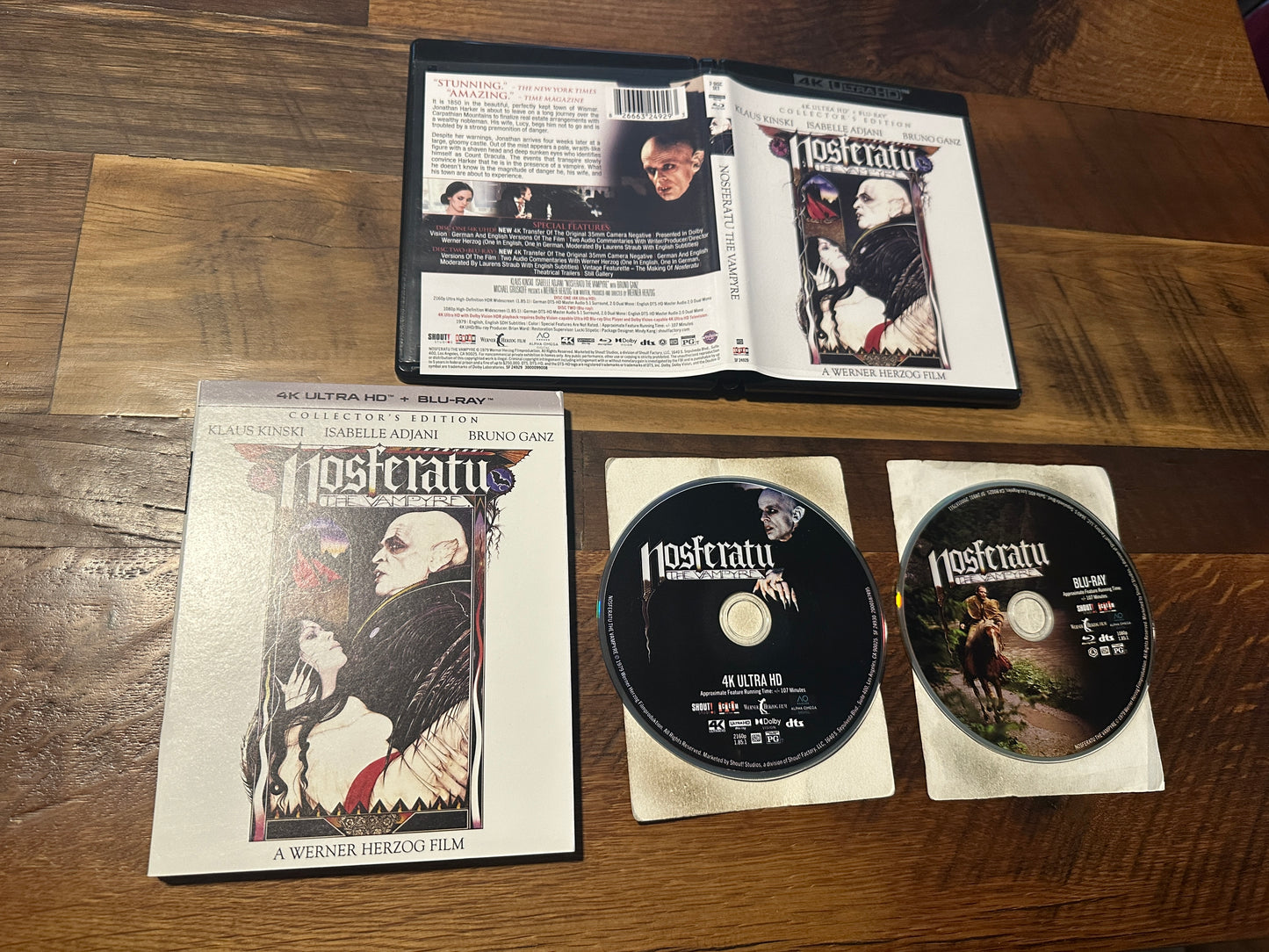 Nosferatu The Vampyre (4K Ultra HD, Scream Factory, Scream Factory, Slip)