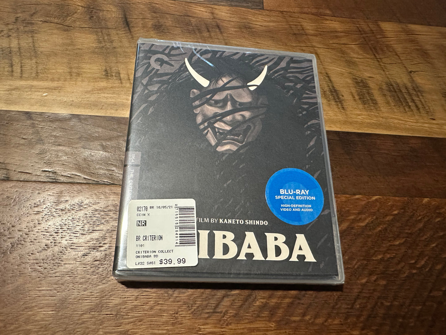 Onibaba Blu ray-Criterion Collection-Special Ed-60’s Classic-NEW