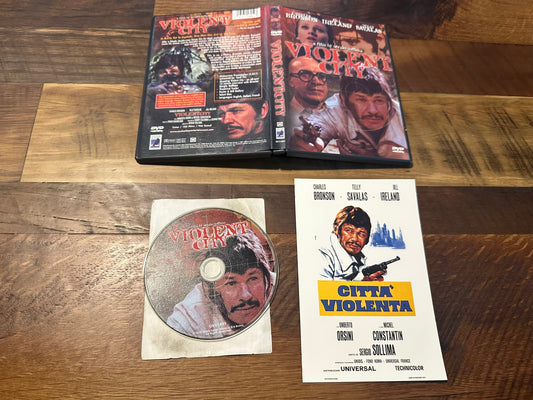 Violent City DVD-Anchor Bay-Charles Bronson 70’s Classic-Widescreen-