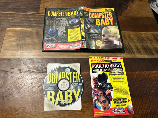 Dumpster Baby DVD-Troma Entertainment-Obscure Messed Up Horror-